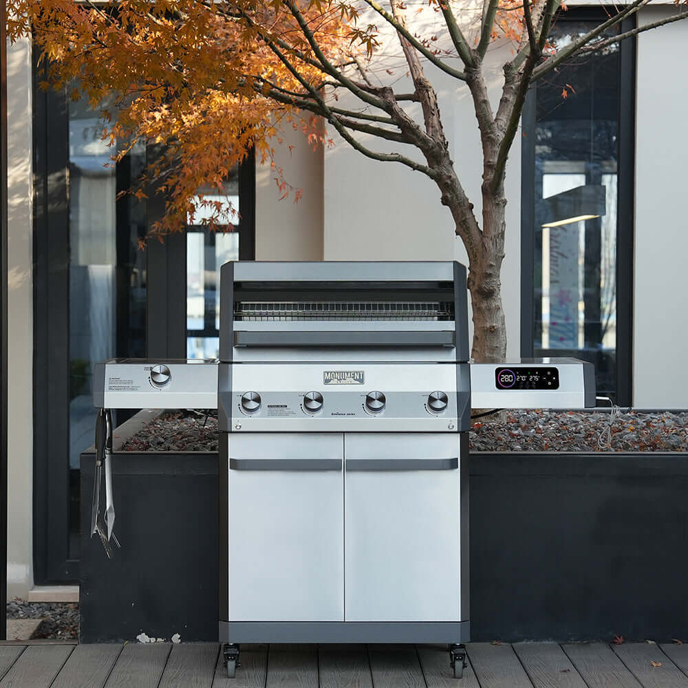Monument Eminence 405 - Chic Clearview® Smart Stainless Gas Grill | Eminence 405 & Grill Cover - view 19