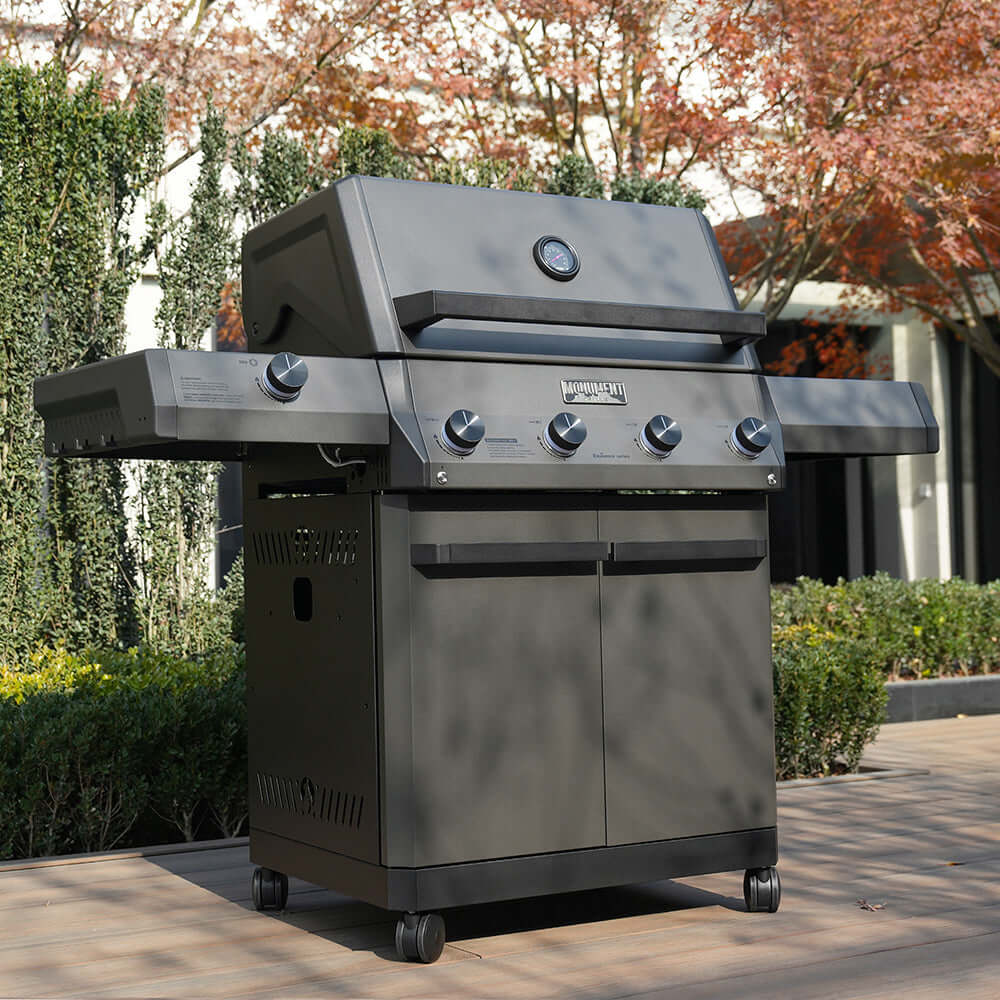 Monument Eminence 425 - Iconic Fortified Propane Gas Grill | Eminence 425 & Cast Iron Cooking Plate & Smoker Box - view 26