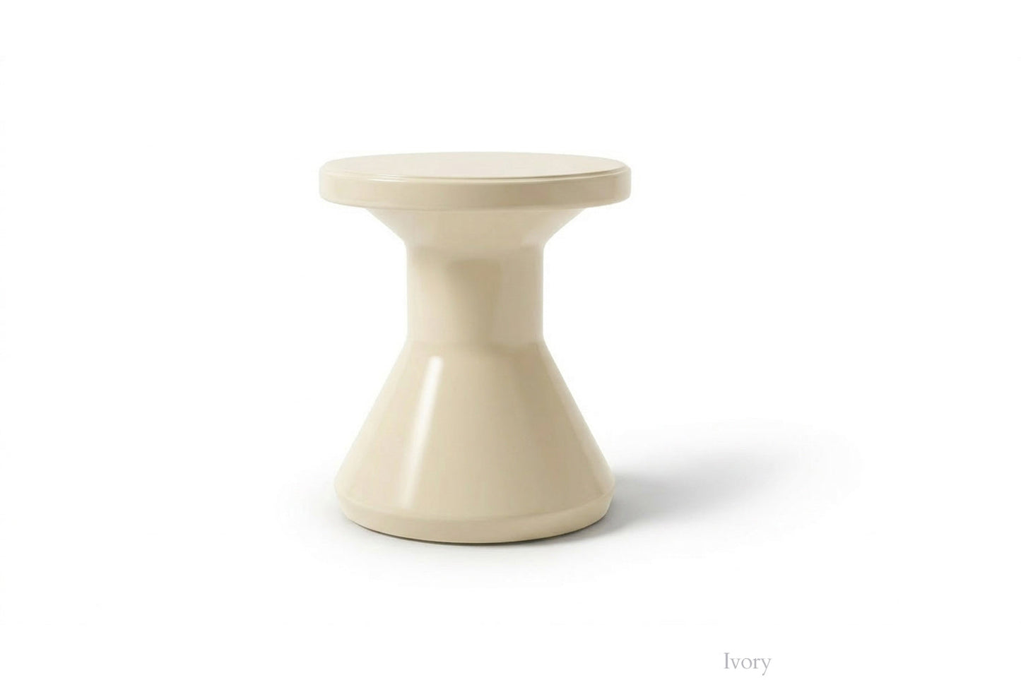 Tupelo Fluent Side Table | Ivory - view 8