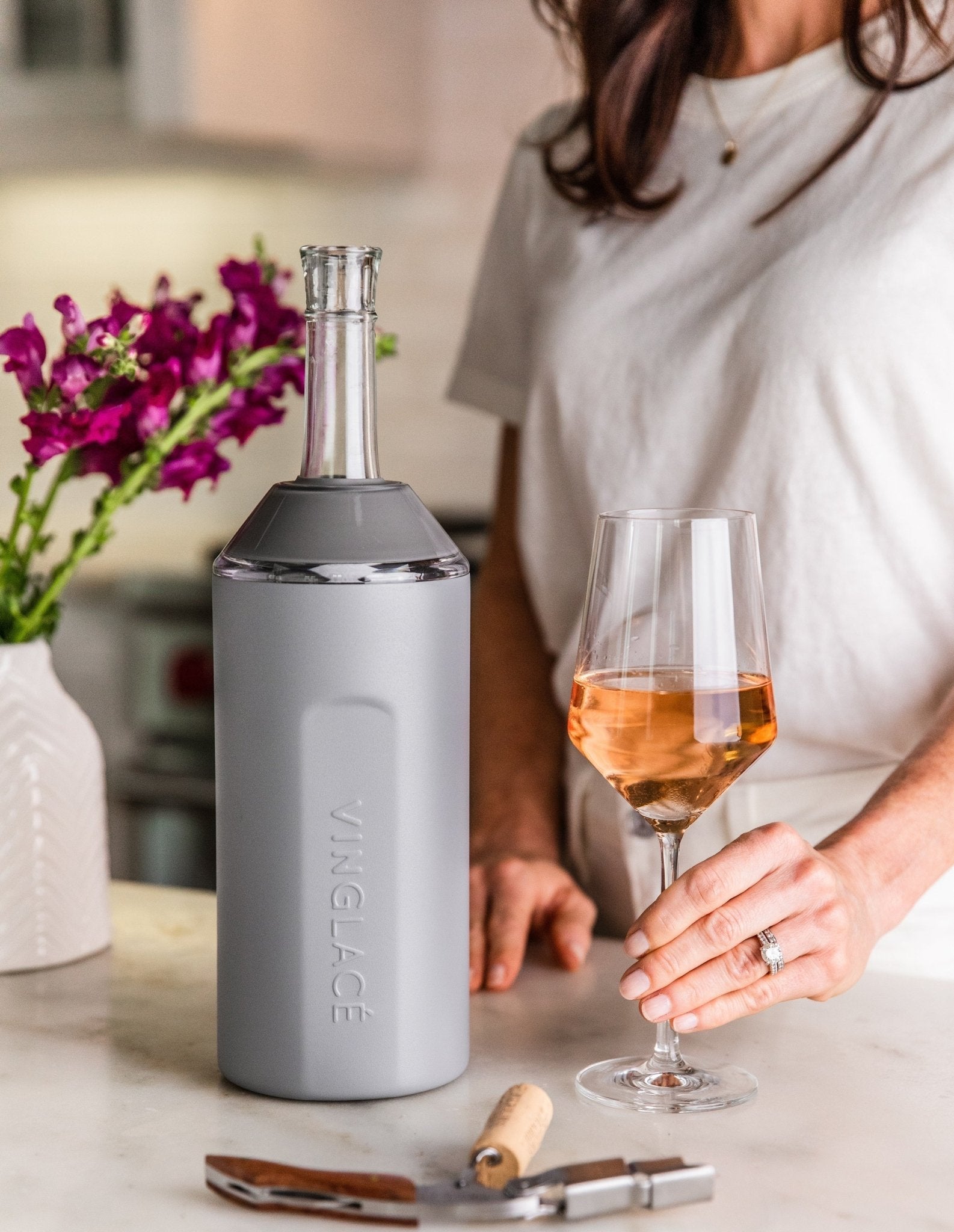 Vinglacé Wine Chiller | Graphite
