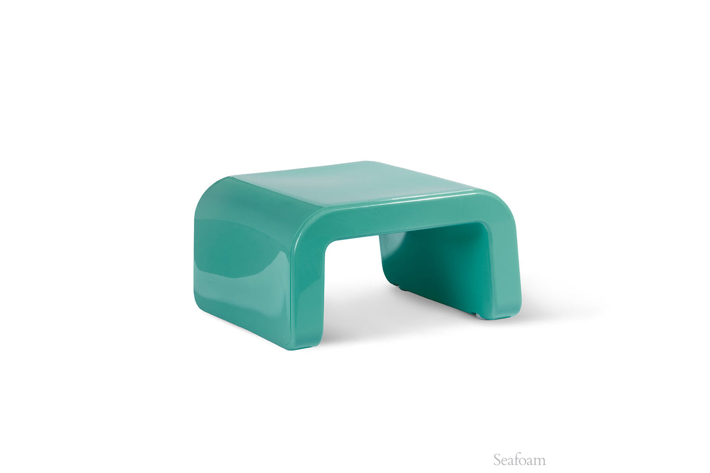 Tupelo Line Ottoman | Seafoam Green - view 5