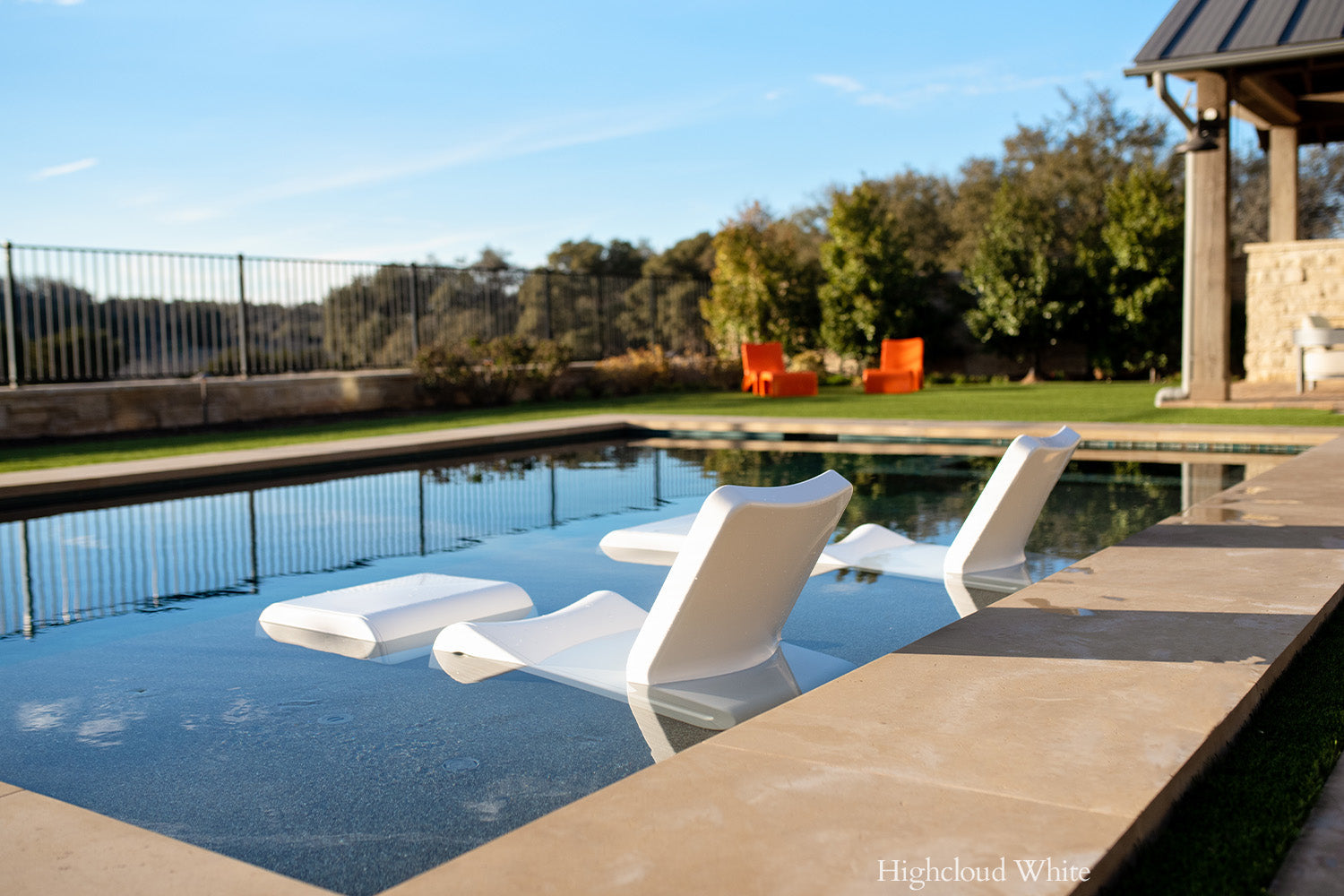 Tupelo Line Lounge Chair | Highcloud White