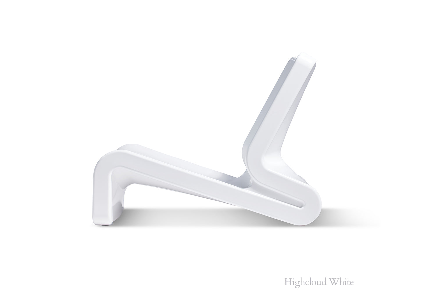 Tupelo Line Lounge Chair | Highcloud White