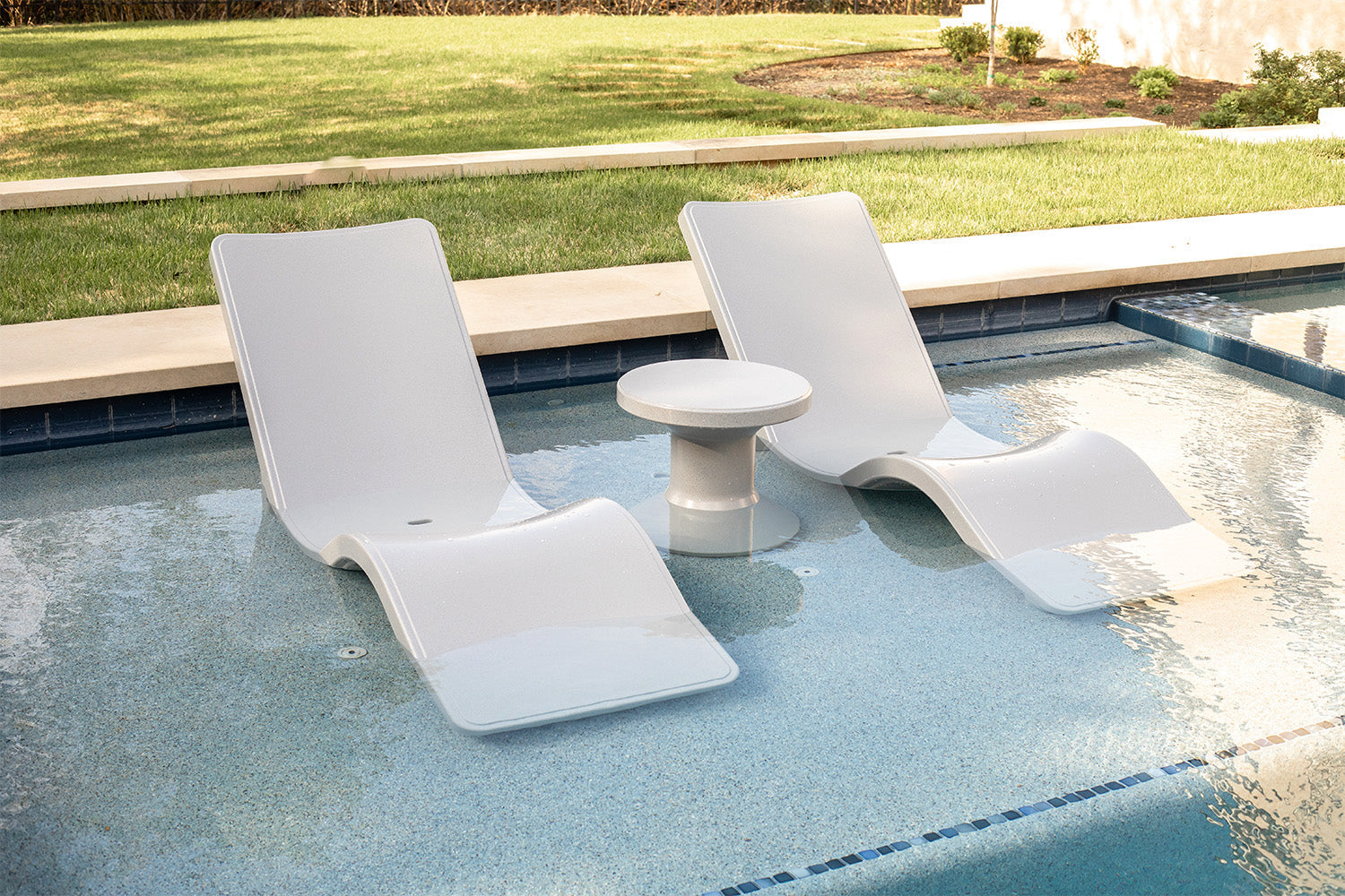 Tupelo Line Chaise Lounge | Sandstone