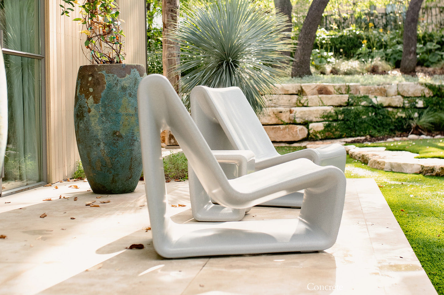 Tupelo Loop Lounge Chair | Concrete Gray - view 29