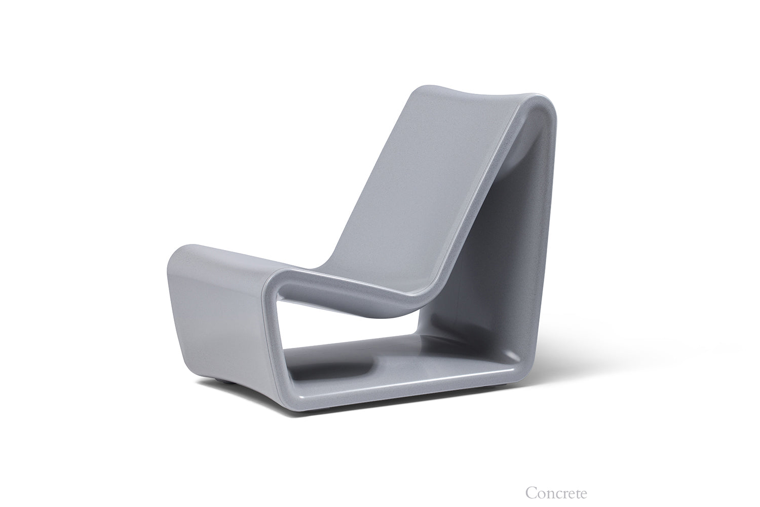 Tupelo Loop Lounge Chair | Concrete Gray