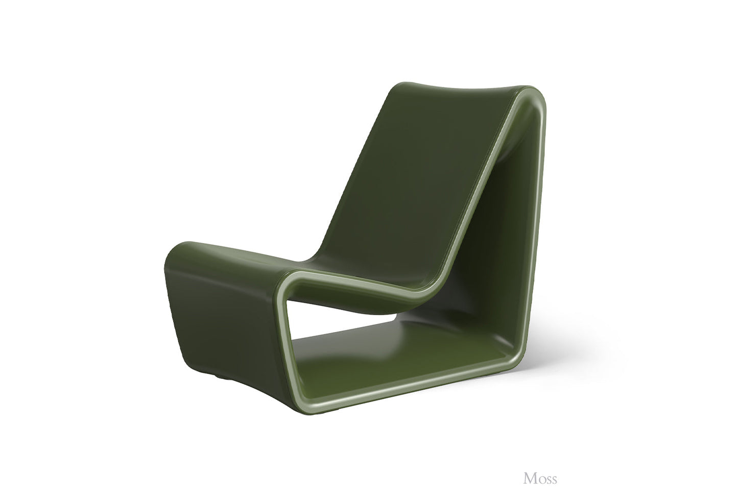 Tupelo Loop Lounge Chair | Heritage-Moss - view 36