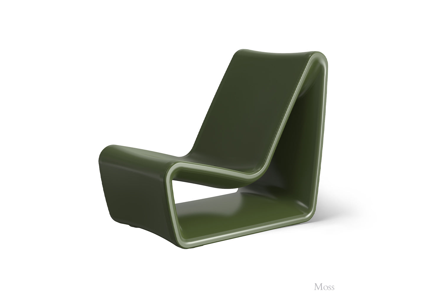 Tupelo Loop Lounge Chair | Heritage-Moss