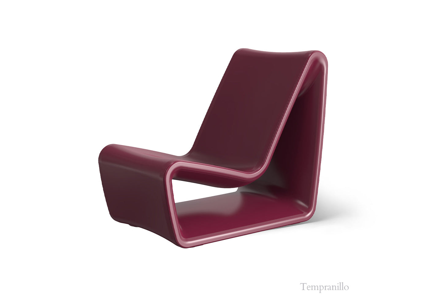 Tupelo Loop Lounge Chair | Heritage-Tempranillo - view 34