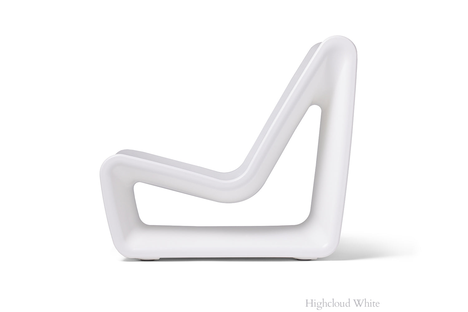 Tupelo Loop Lounge Chair | Highcloud White