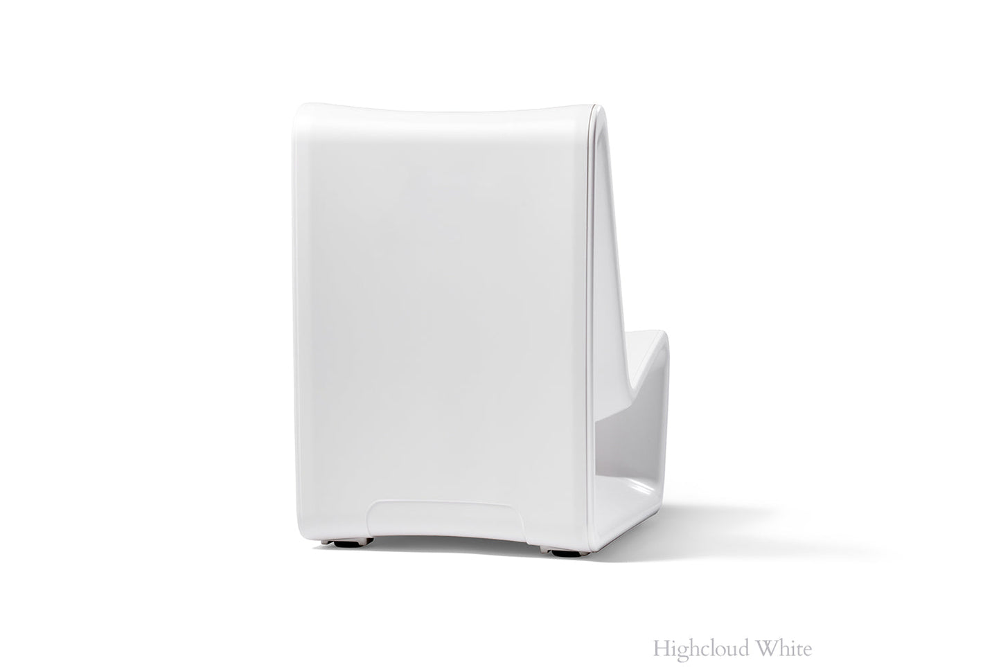 Tupelo Loop Lounge Chair | Highcloud White - view 3