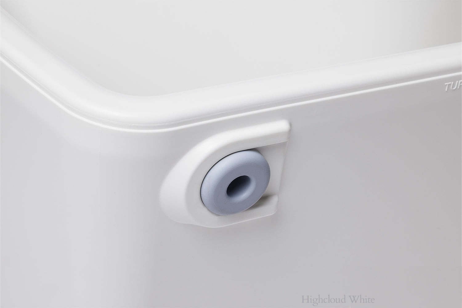 Tupelo Loop Lounge Chair | Highcloud White
