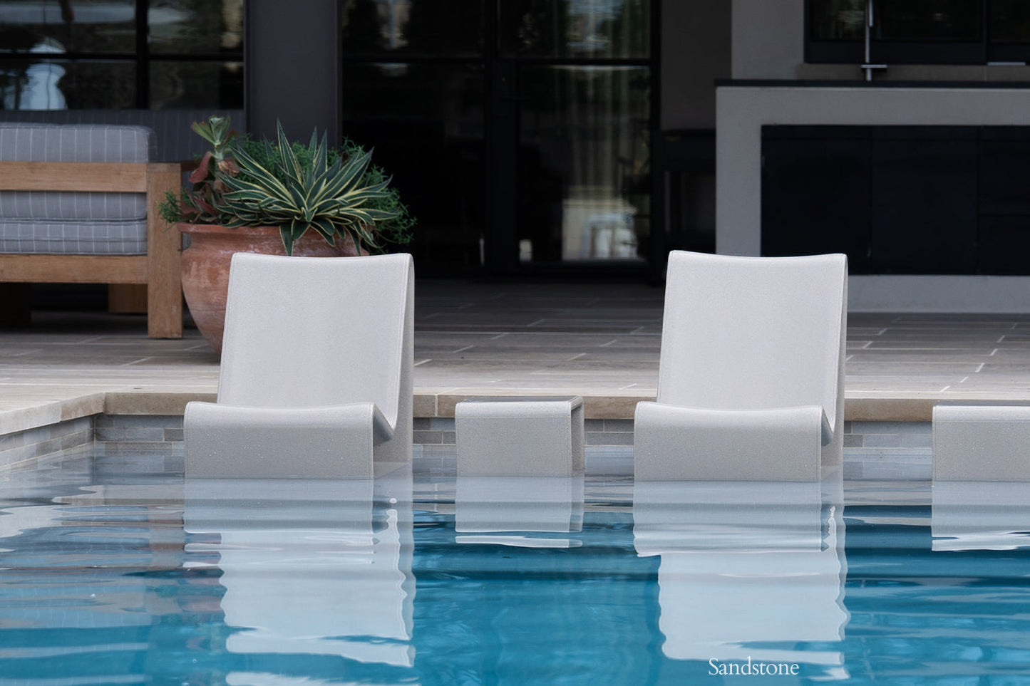 Tupelo Loop Table | Sandstone - view 12