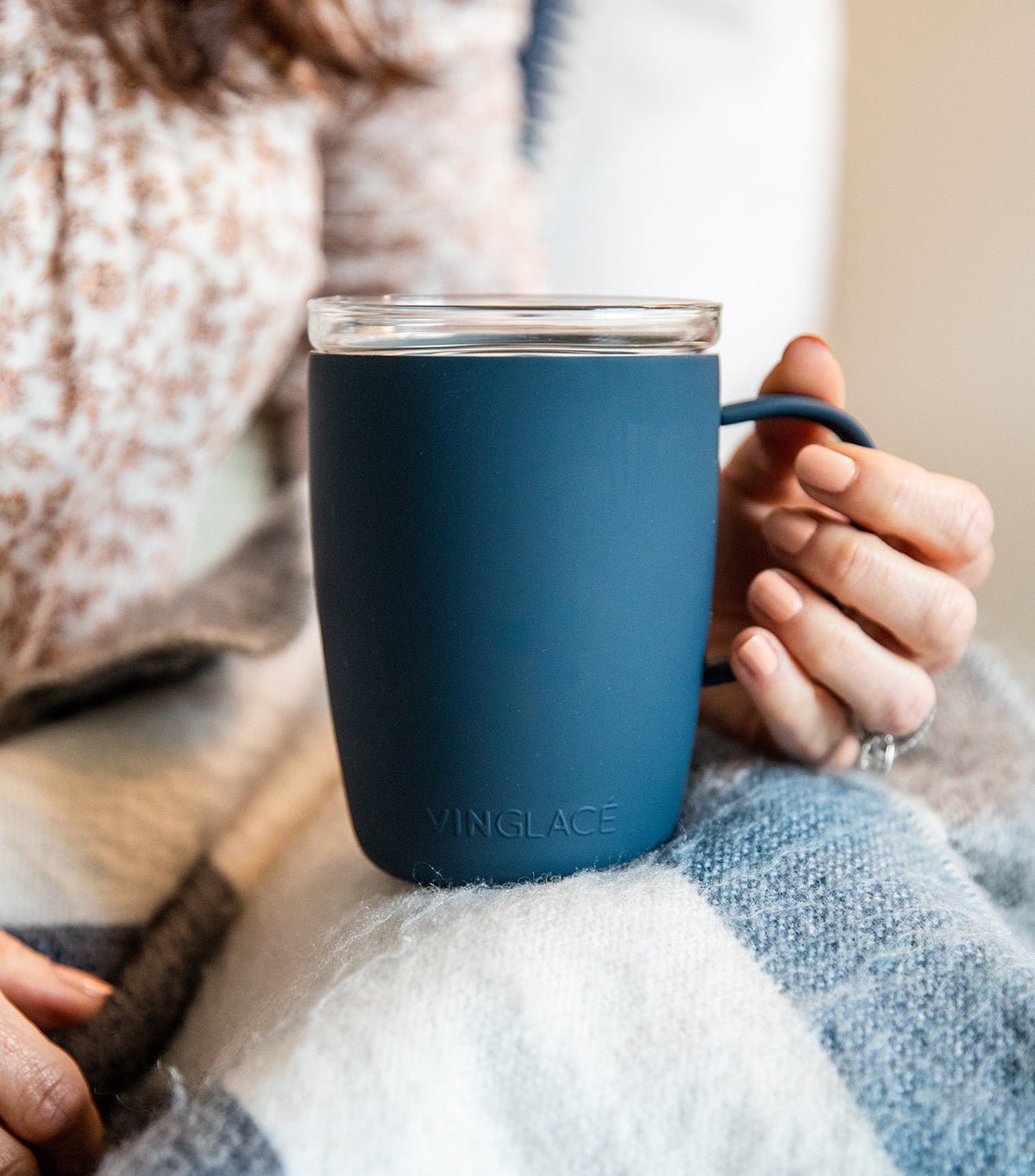 Vinglacé Coffee Cup in Navy - view 1