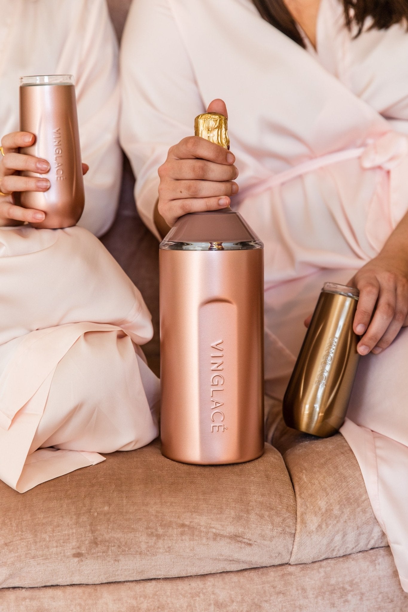 Vinglacé Wine Chiller | Rose Gold