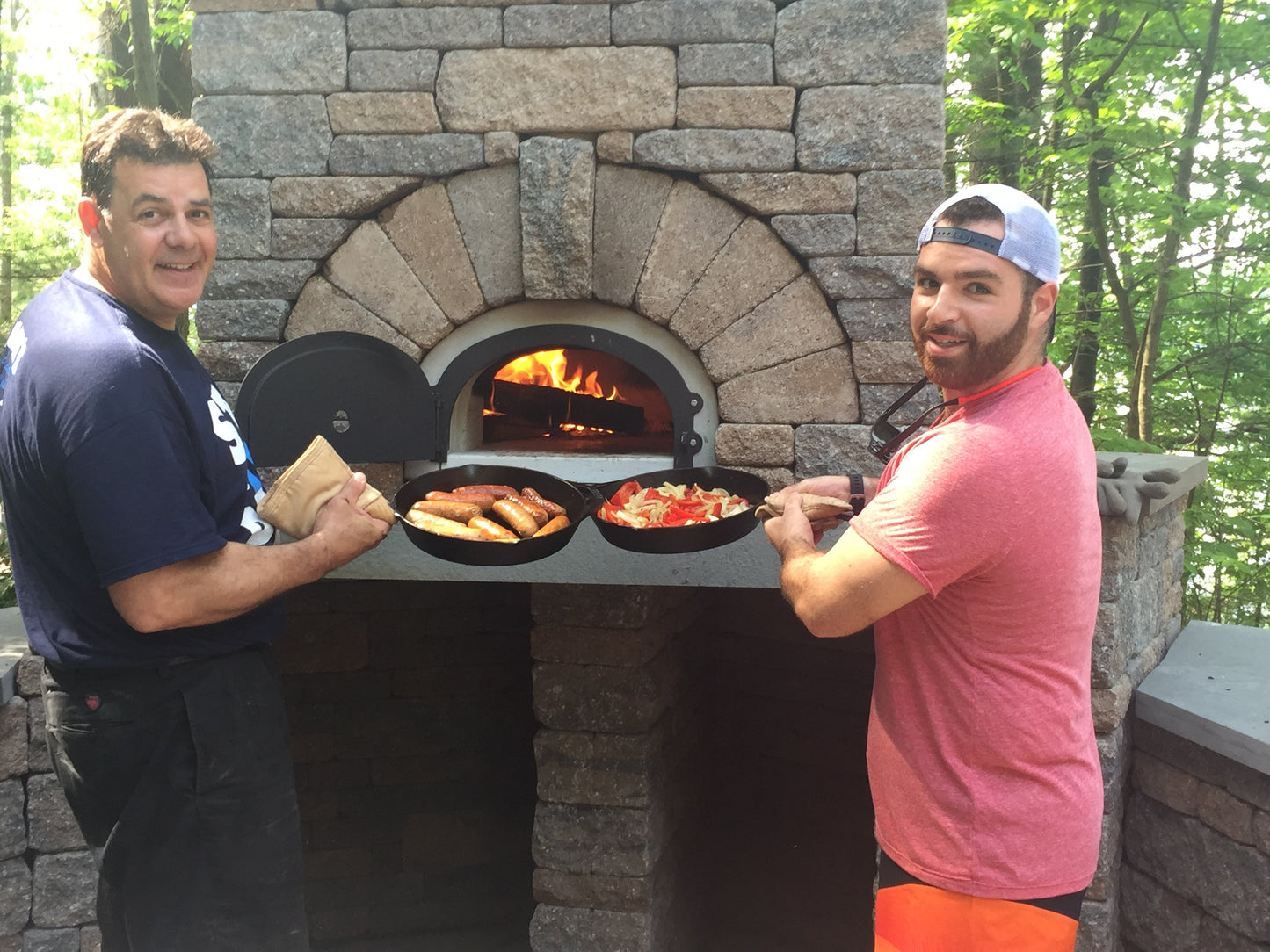 Chicago Brick Oven - 500 DIY Kit - 27" x 22" Wood Fired Pizza Oven - view 7