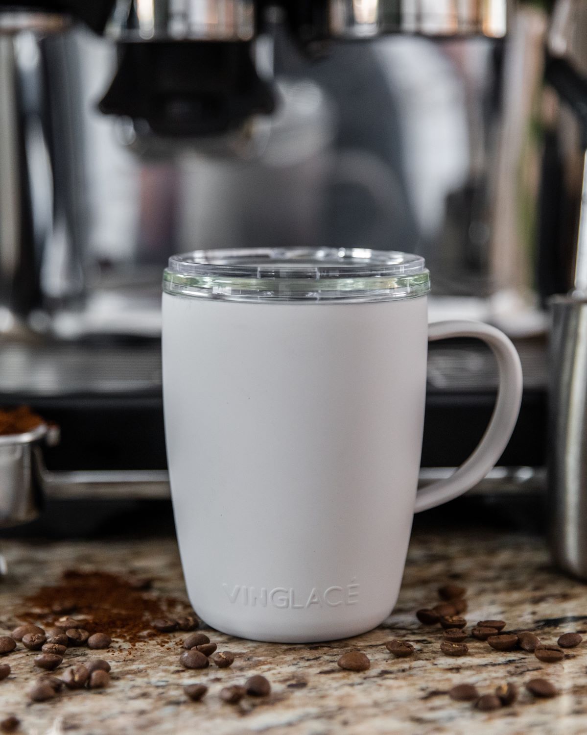 Vinglacé Coffee Cup in Stone - view 1