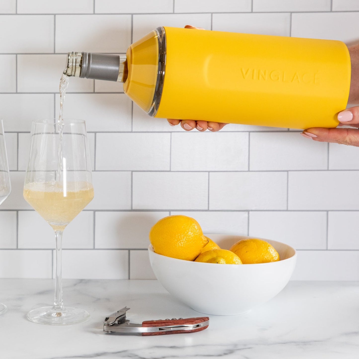 Vinglacé Wine Chiller | Sunflower - view 45