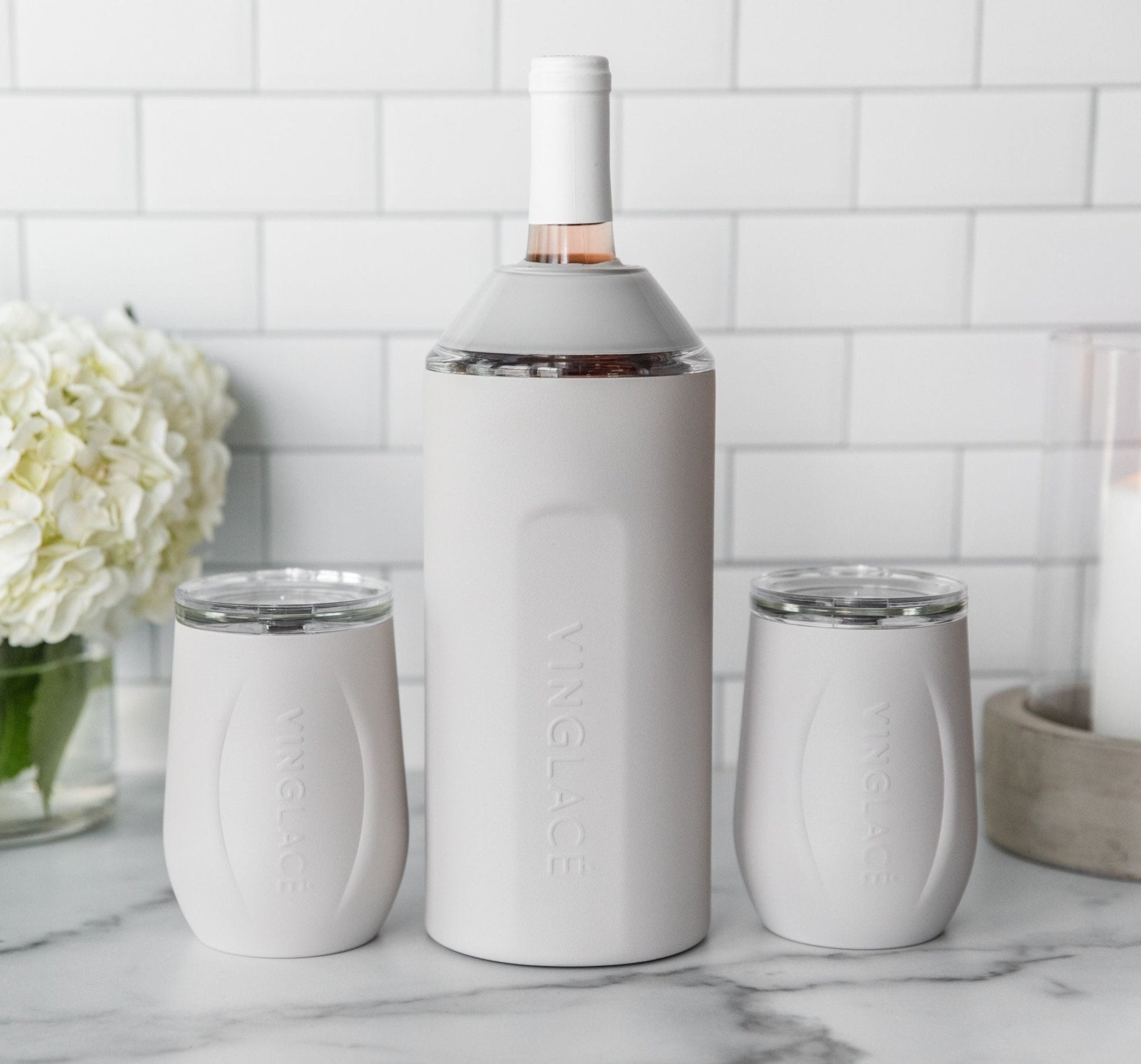 Vinglacé Wine Gift Set | Stone