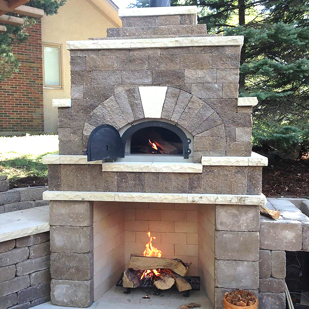 Chicago Brick Oven - 500 DIY Kit - 27" x 22" Wood Fired Pizza Oven - view 2