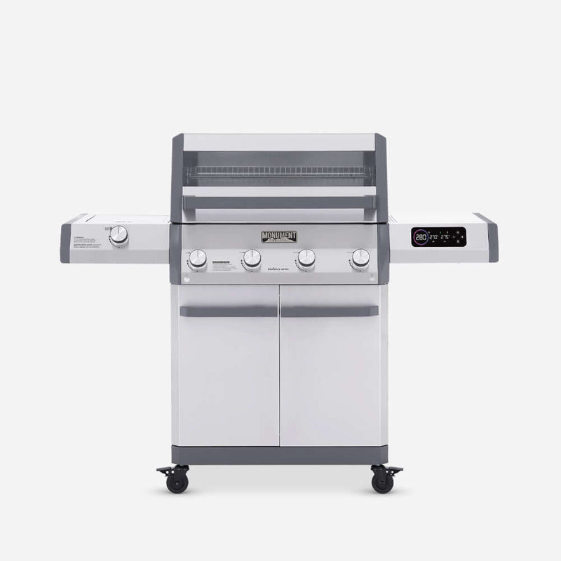 Monument Eminence 405 - Chic Clearview® Smart Stainless Gas Grill | Eminence 405