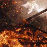 Sasquatch Fire Pit Log Poker