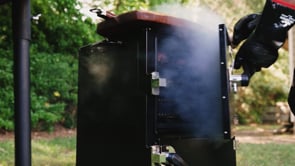 Reverse Flow Vertical Smoker