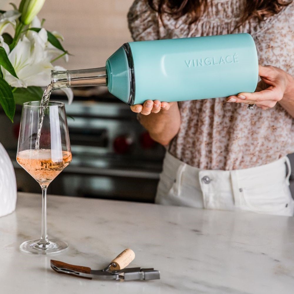 Vinglacé Wine Chiller | Sea Glass