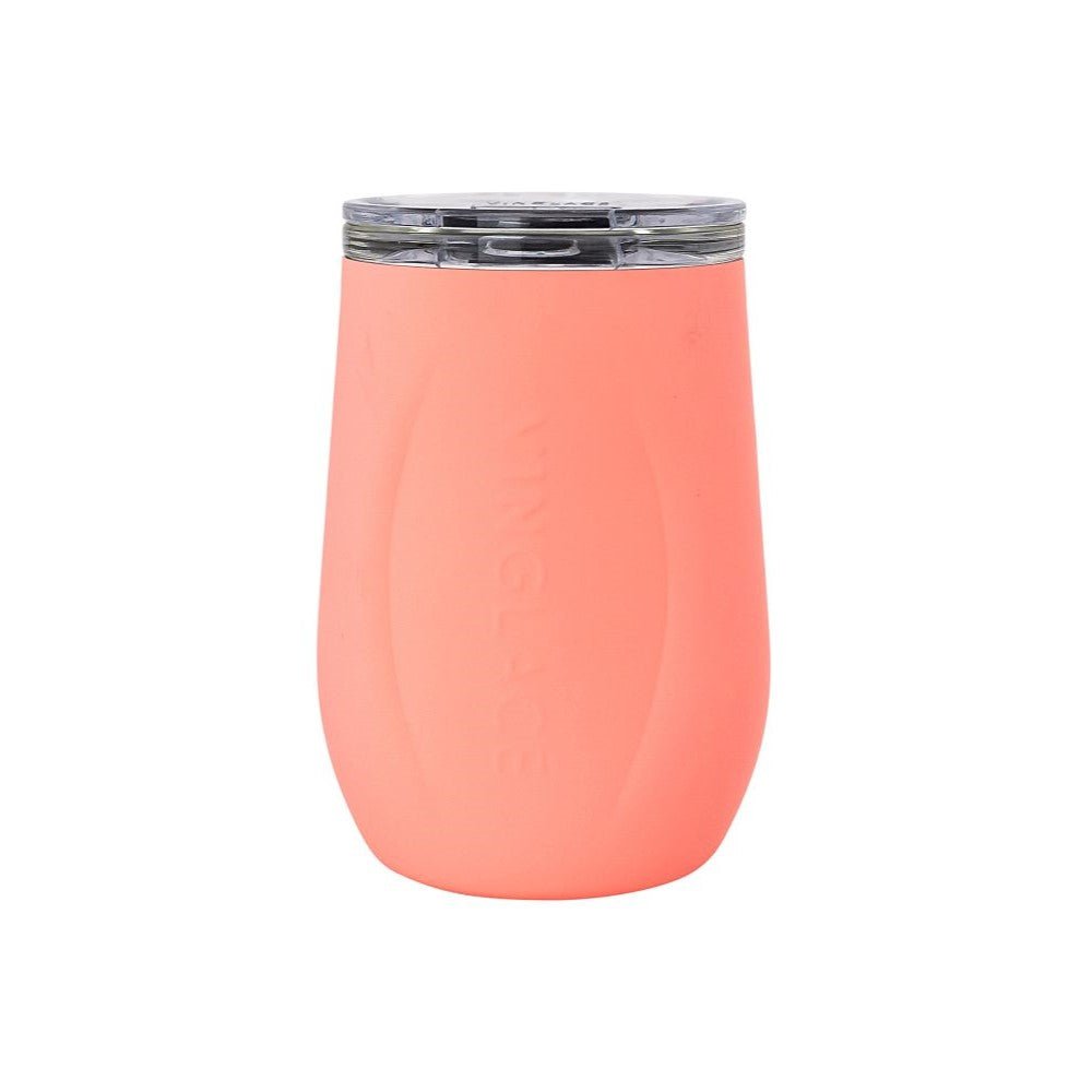 Vinglacé Glass Lined Wine Glass | Coral - view 30