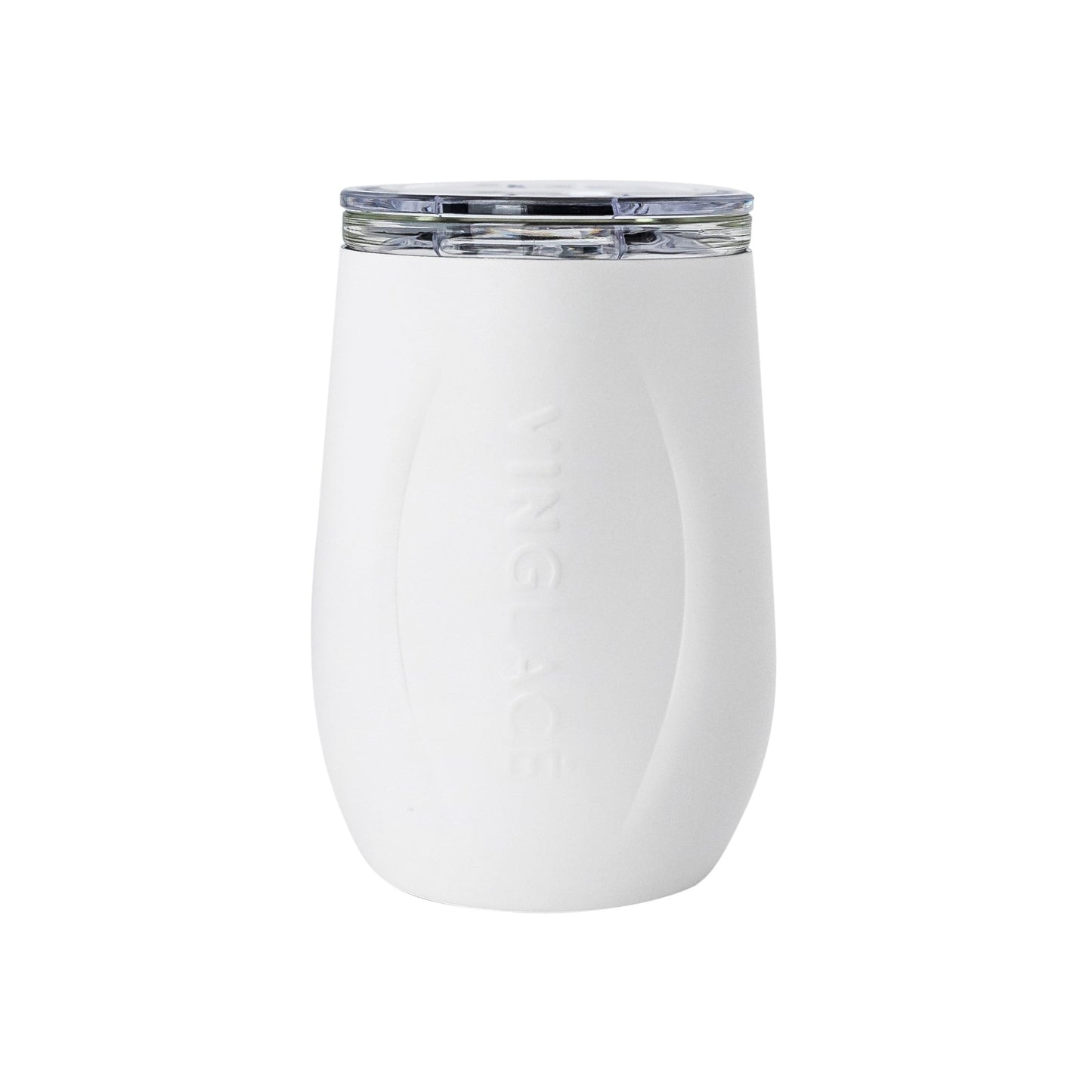 Vinglacé Glass Lined Wine Glass | White - view 1