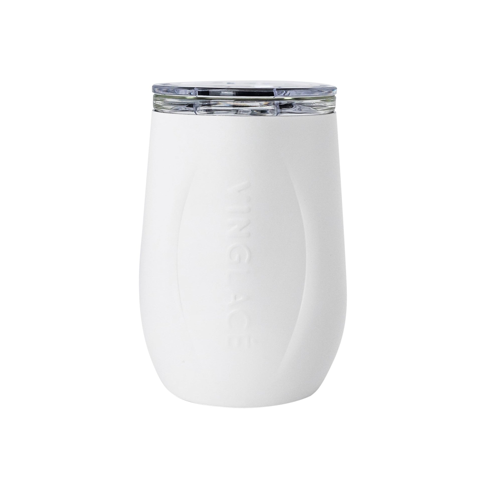 Vinglacé Glass Lined Wine Glass | White