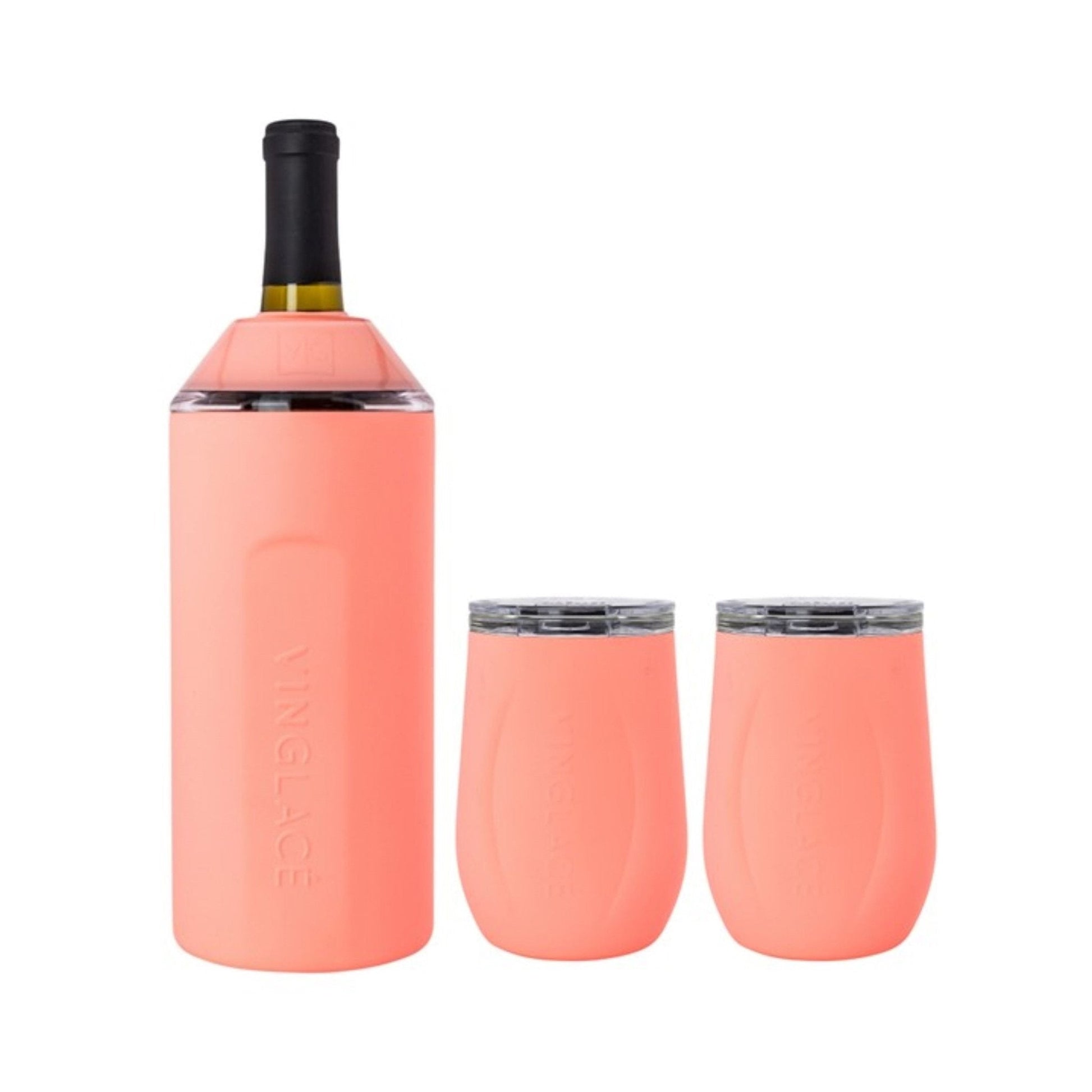 Vinglacé Wine Gift Set | Coral
