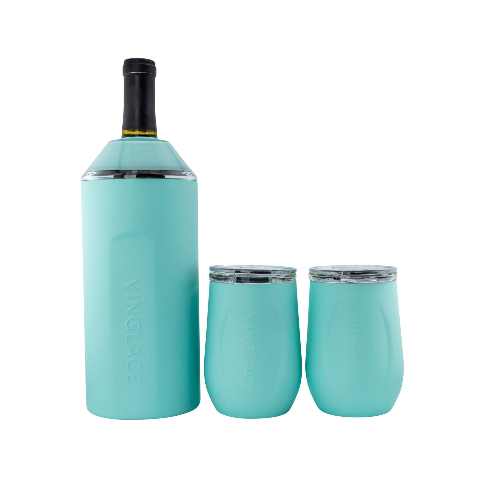 Vinglacé Wine Gift Set | Sea Glass
