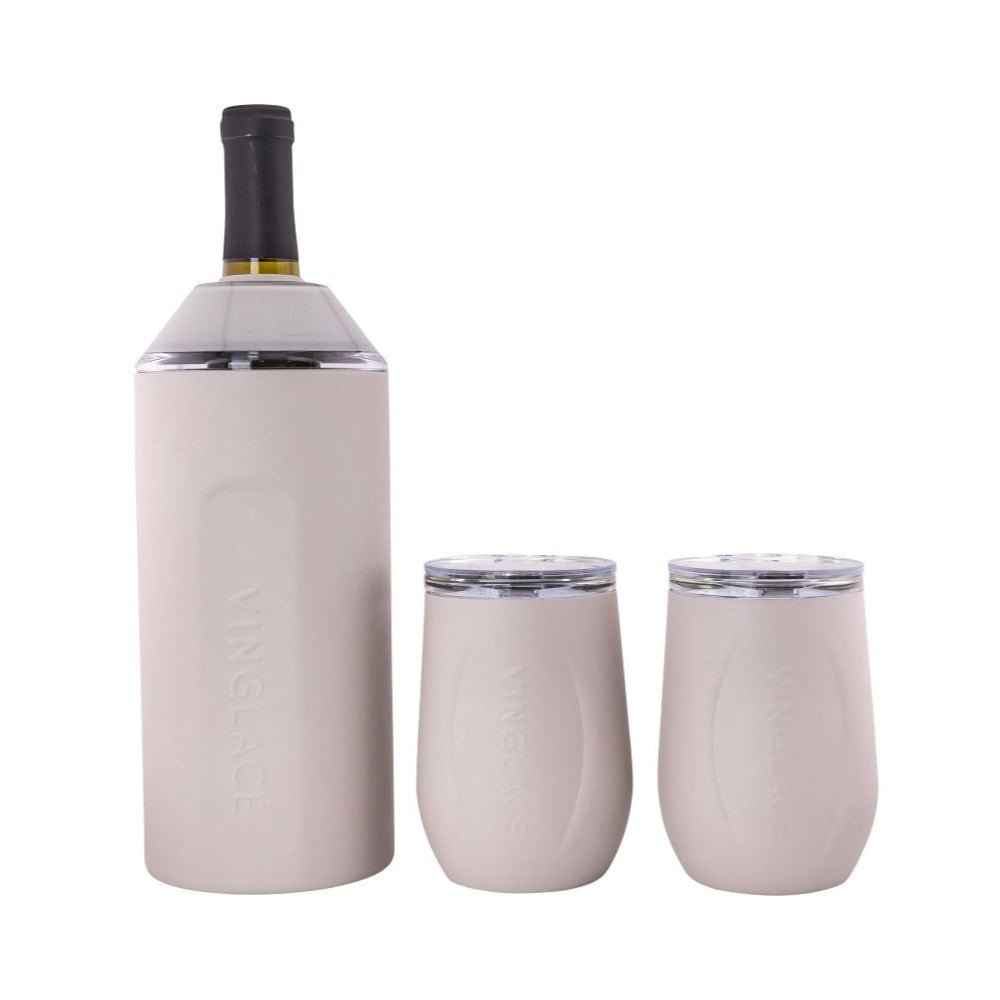 Vinglacé Wine Gift Set | Stone - view 7